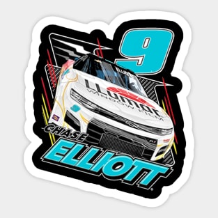 Chase Elliott Llumar Car Sticker